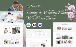 Newlife &ndash; Dating & Wedding Planner WordPress Theme