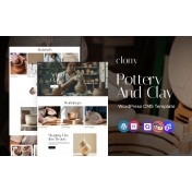 Clony - Ceramic and Pottery WordPress Elementor Theme