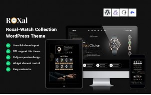 Roxal - Watch Collection WordPress Theme