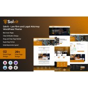 Solvit - Law firm and Legal Attorney WordPress Theme
