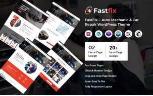 FastFix - Auto Mechanic & Car Repair WordPress Theme