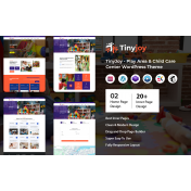 TinyJoy - Play Area & Child Care Center WordPress Theme
