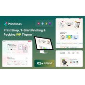Printboss - Print Shop T-Shirt, Printing & Packing WordPress Theme