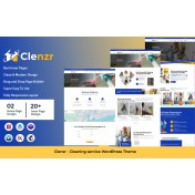 Clenzr - Cleaning Service WordPress Theme