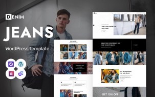 Denim - Jeans & Fashion Store WordPress Elementor Theme