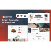 Nextpart - Construction WordPress Theme