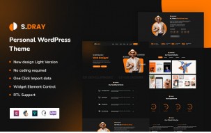 Sdary - Personal WordPress Theme