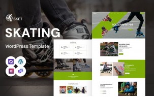 Sket - Skating School And Club WordPress Elementor Theme