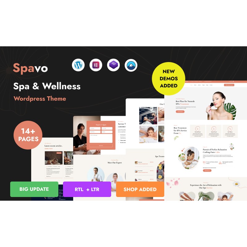 Spavo - Spa And Wellness WordPress Theme