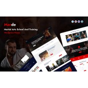Marde - Martial Arts School And Training WordPress Theme