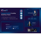 Dreamer &ndash; Personal Portfolio Landing Page WordPress Theme