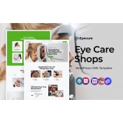 Eyecure - Eye Care Optometrist WordPress CMS Elementor Theme