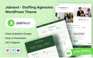 Jobnest &ndash; Job Board & Auctions WordPress Theme