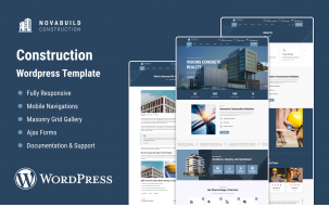 Novabuild - Construction WordPress Theme