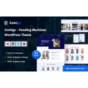 Zomigo &ndash; Vending Machines & Mobile Store WordPress Theme