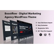 Boostflow - Digital Marketing Agency WordPress Theme