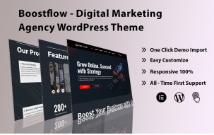 Boostflow - Digital Marketing Agency WordPress Theme