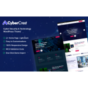 CyberCrest &ndash; Cyber Security & Technology WordPress Theme