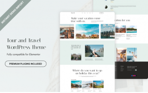 Travely - Tour & Travel WordPress Theme