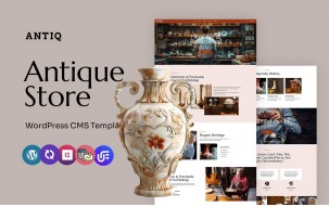Antiq - Antique Store And Vintage Collection Multipurpose WordPress Elementor Theme