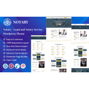 Notary - Professional Notary and Document Services WordPress Theme