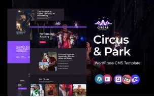 Circas - Circus Show And Entertainment WordPress Elementor Theme