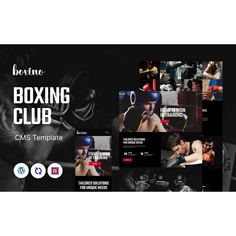 Boxino - Boxing Club Multipurpose Responsive WordPress Theme