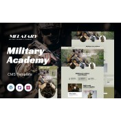 Melatary - Military Training And Academy Multipurpose Responsive WordPress Theme