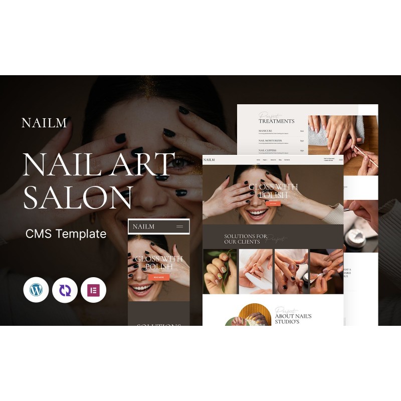Nailm - Nail Art WordPress Theme