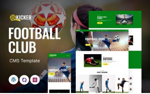 Kicker - Football Club Multipurpose Responsive WordPress Theme