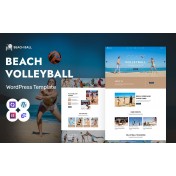 Beach Ball - Beach Volleyball And Sports Event WordPress Elementor Theme