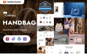 Carryall - Luxury Handbag Shop And Modern Handbags WordPress Elementor Theme