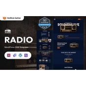 Radioo - Internet Radio And Modern Radio WordPress Elementor Theme