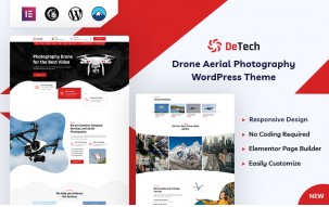 Detech - Drone WordPress Theme