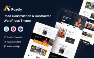 Roadly &ndash; Road Construction & Contractor WordPress Theme