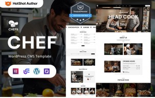 Chefii - Personal Chef, Catering And Cooking Services WordPress Elementor Theme