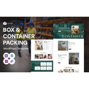 EasyPek - Box Supplies And Container Packaging Services WordPress Elementor Theme