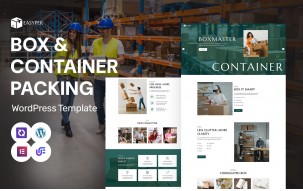 EasyPek - Box Supplies And Container Packaging Services WordPress Elementor Theme