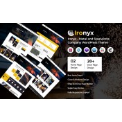Ironyx - Metal and Steelworks Company WordPress Theme
