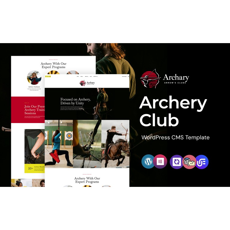 Archary - Archery Club And academy WordPress Elementor Theme
