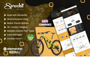 Sprockit | Ultimate Bicycle Store WordPress Theme
