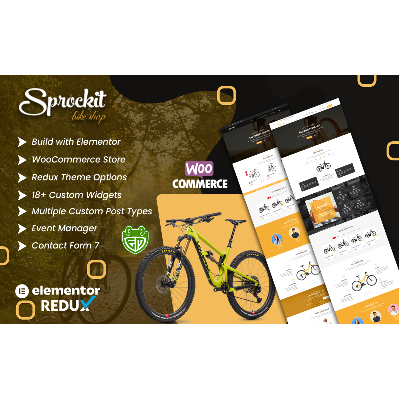 Sprockit | Ultimate Bicycle Store WordPress Theme