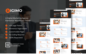 Digimo - A Digital Marketing Agency Elementor Theme