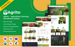 Agrito - Agriculture Farming WordPress Theme
