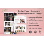Design Plaza - Responsive Wedding WordPress Theme