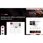 Meatmela - Steakhouse, Bar, Meat, Winery and Restaurant WordPress Theme