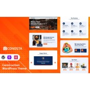 Conosta - Construction WordPress Theme