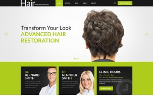 Hair Transplantation WordPress Responsive Theme