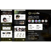 Legalia - Law Firm WordPress Theme