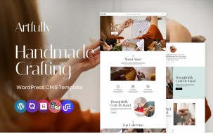 Artfully - Handmade And Crafting Multipurpose WordPress Elementor Theme
